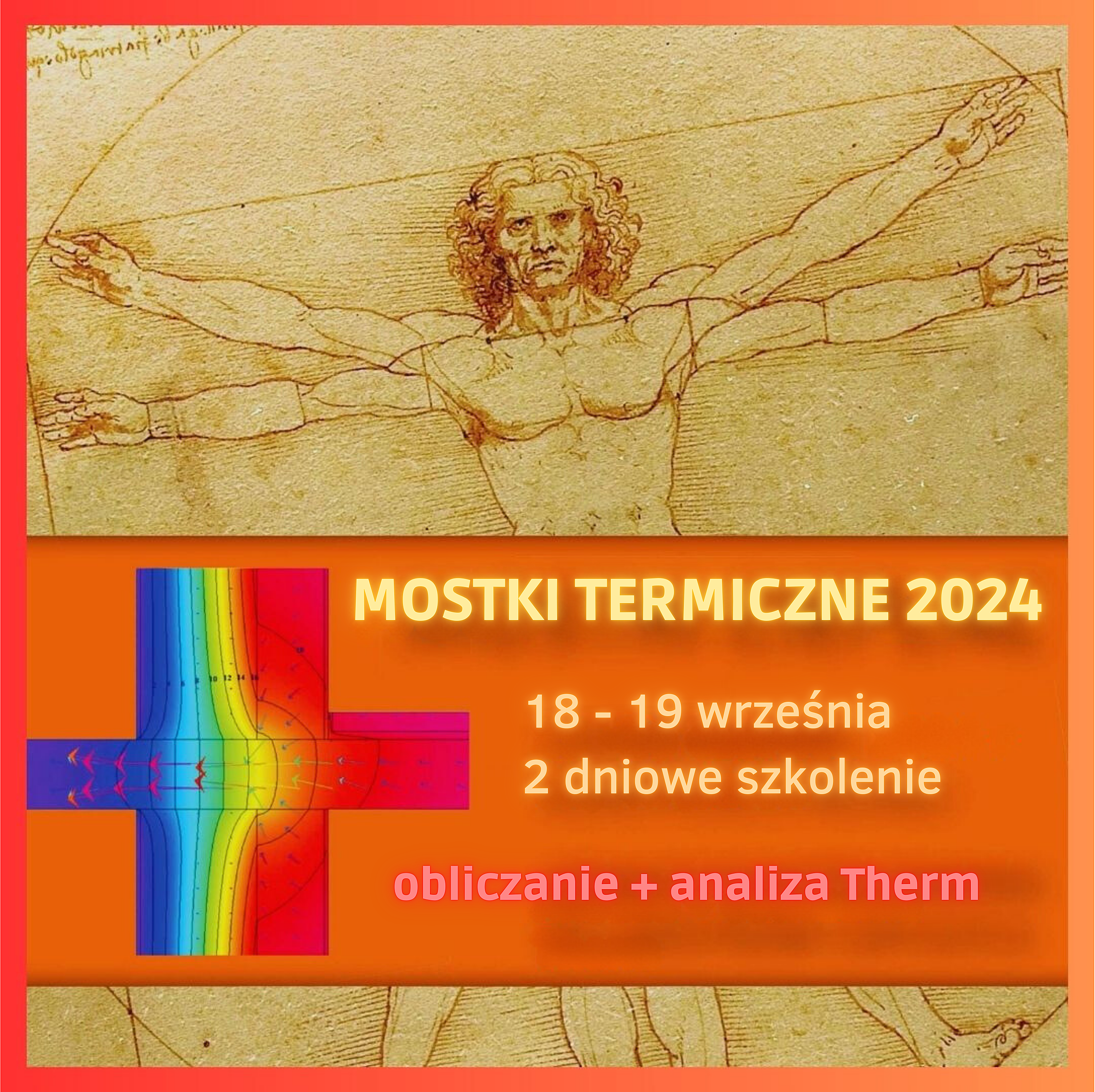 Szkolenie mostki termiczne 2024 – obliczenia i analiza w programie Therm